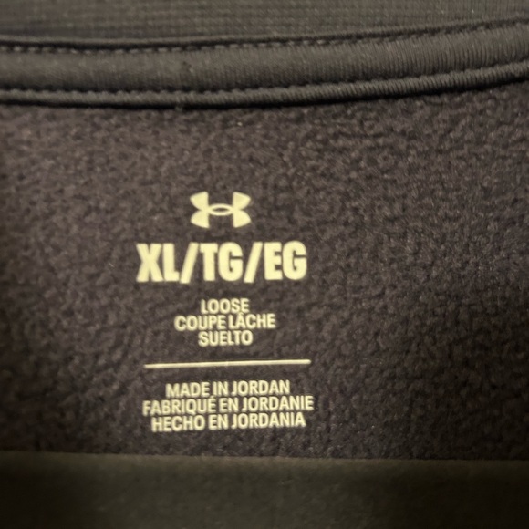 Mens Under Armour Fleece Pullover - size XL - Picture 3 of 3